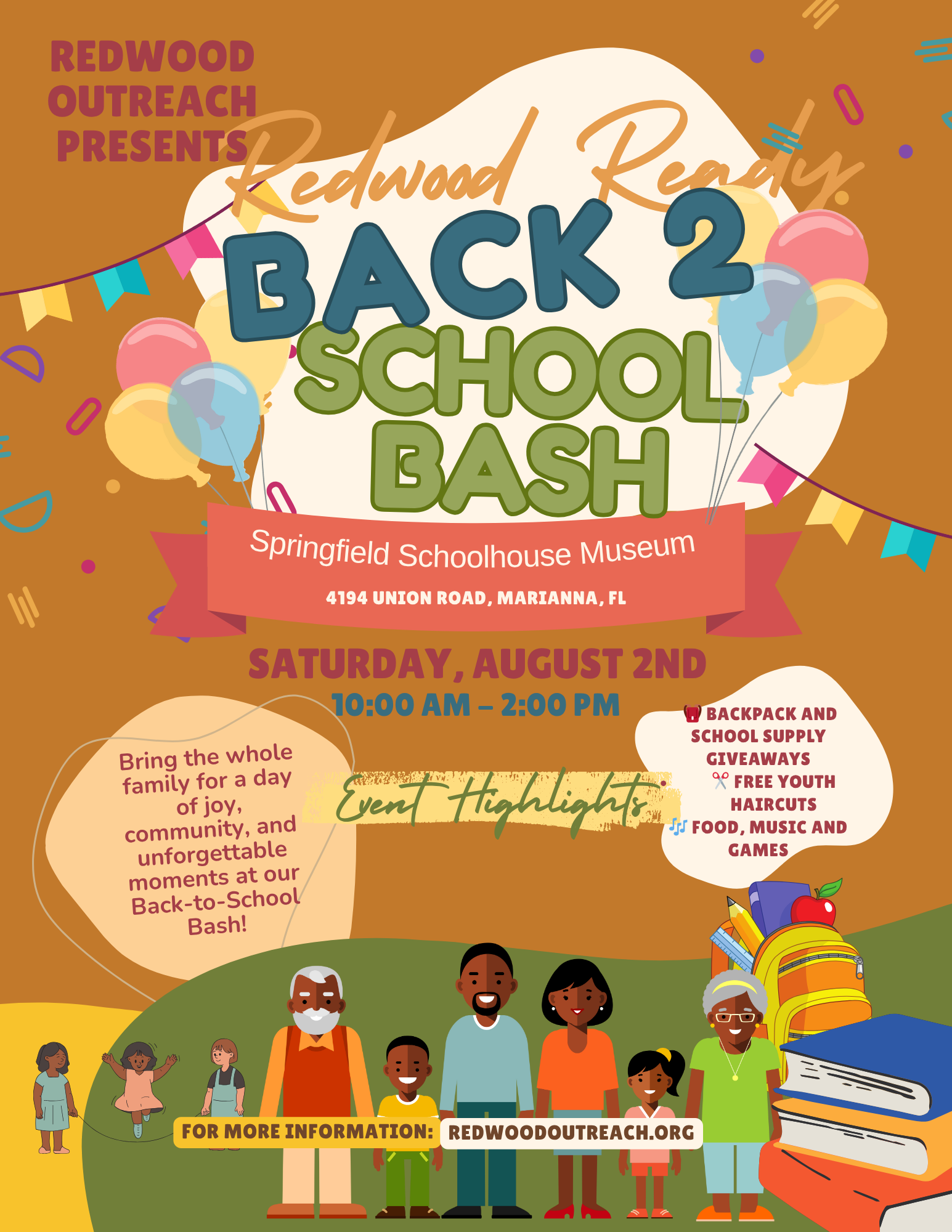 Back to School Bash Flyer